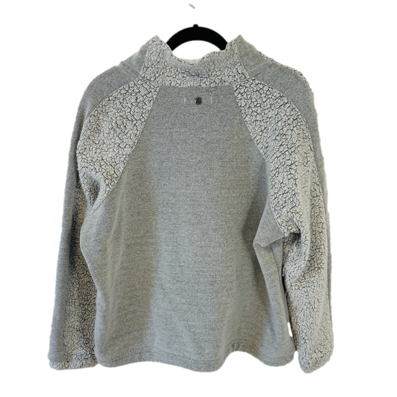 Prana Lockwood Sweater Grey Wool Blend SZ XL - Picture 8 of 10